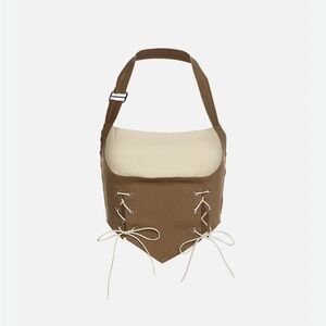 Aelfric Eden Contrast Slim Halter Cami Top